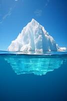 Antarctic sea iceberg photo