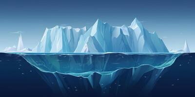 Antarctic sea iceberg photo