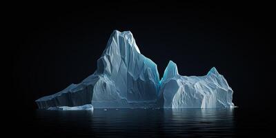 antártico mar iceberg foto