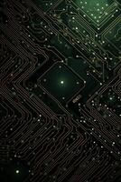 chips on motherboard photo
