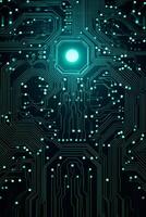 chips on motherboard photo