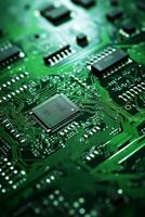chips on motherboard photo