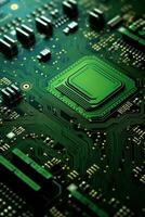 chips on motherboard photo