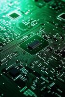 chips on motherboard photo