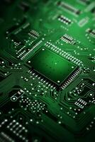chips on motherboard photo
