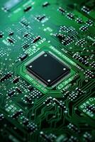 chips on motherboard photo