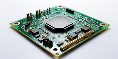 chips on motherboard photo