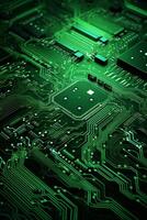 chips on motherboard photo