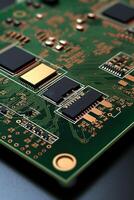 chips on motherboard photo