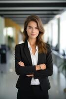 confident business woman photo