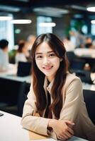 confident business woman photo
