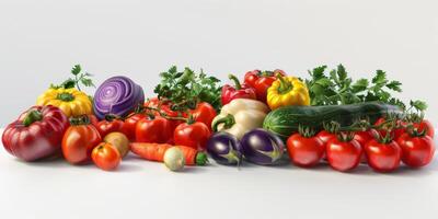 fresh vegetable salad photo