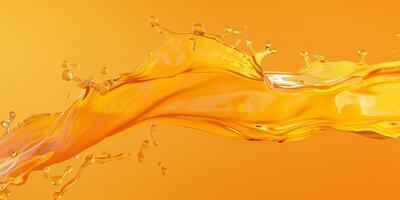Splash of fluid photo