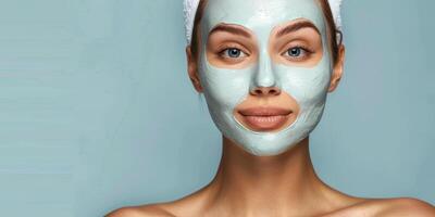 Skin care, cosmetic procedures for facial care photo