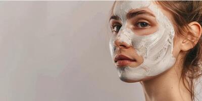 Skin care, cosmetic procedures for facial care photo