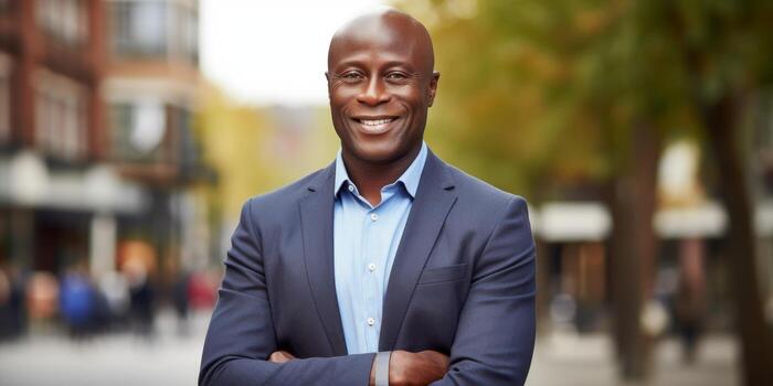 confident man portrait photo