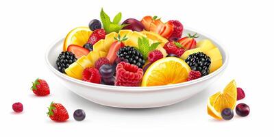 assorted berries and fruits photo