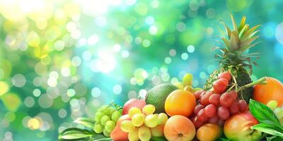 assorted berries and fruits photo