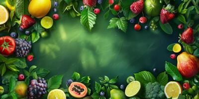 assorted berries and fruits photo