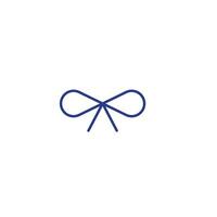 bow icon , ribbon icon vector