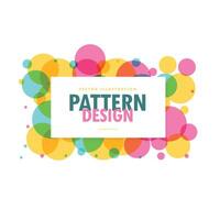 abstract colorful seamless geometric shapes pattern background design vector