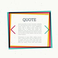 colorful frame for your text vector