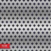 metal background with rhombus shape patterns vector