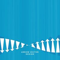 downfall and rise arrow concept design for business vector