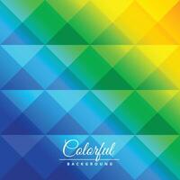 abstract colorful seamless geometric shapes pattern background design vector