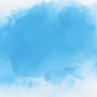 blue ink effect watercolor texture background vector