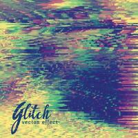 abstract glitch background design vector