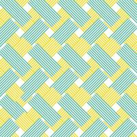 yellow and blue zig zag lines pattern background vector