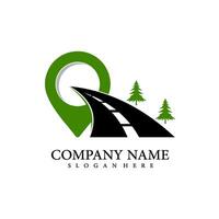 road point logo symbol illustration design vector