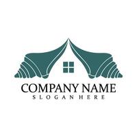 home logo template illustration design vector