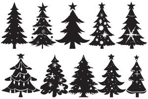 Navidad árbol haz diseño Pro diseño vector