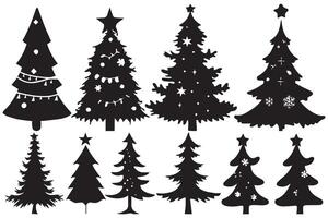 Navidad árbol haz diseño Pro diseño vector