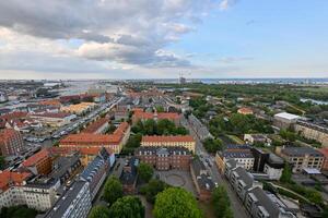 panorámico ver - Copenhague, Dinamarca foto