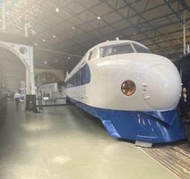 York in the UK on 30 March 2024. A view of a Locomotive in the National Railway Museum photo