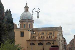 A view of Rome in Italy photo