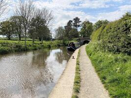 un ver de el Shropshire Unión canal cerca ellesmere foto