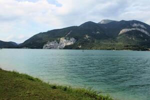 A view of the Austrian Countryside at St Gilgen photo