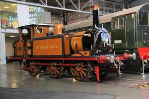 York in the UK on 30 March 2024. A view of a Locomotive in the National Railway Museum photo