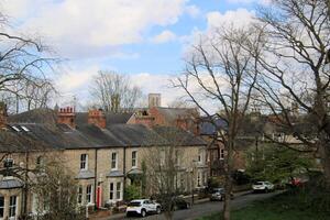 York in the UK on 30 March 2024. A viewof the streets of York photo