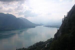 A view of the Austrian Countryside at St Gilgen photo