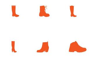 Boots Vectors Icon Set