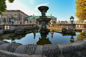 Zwinger Fountain - Dresden, Germany photo