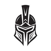 gladiador logo diseño arte, iconos, y gráficos en blanco antecedentes vector
