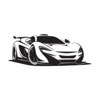 Sport Car Design logo Image Isolated on white vector
