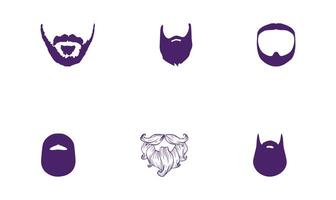 Beard Vectors Icon Set