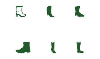 Boots Vectors Icon Set